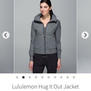 Lululemon Hug It Out jacket size 4